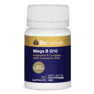 Bioceuticals Mega B Q10 30 Capsules