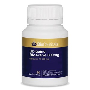 BioCeuticals Ubiquinol BioActive 300mg 30 Capsules