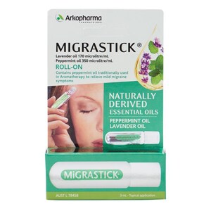 Migrastick Roll-On With Essential Oils 3Ml