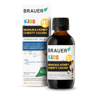 Brauer Kids Manuka Honey Chesty Cough 100ml