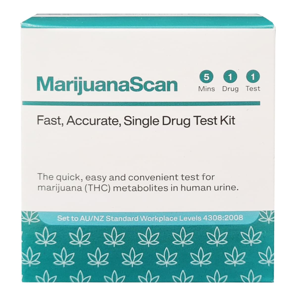 Marijuanascan Home Drug Test Kit 1 Kit