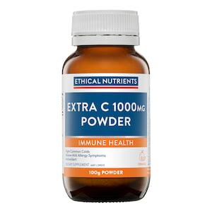 Ethical Nutrients Extra C 1000Mg Powder Orange 100G