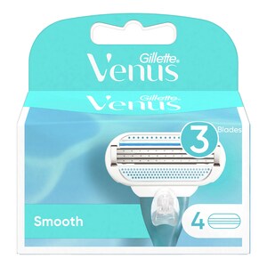 Gillette Venus Smooth Razor Blade Refills 4 Pack