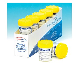 Surgipack Sterile Specimen Container