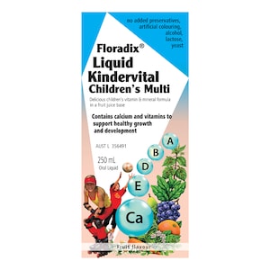 Floradix Liquid Kindervital For Children's Multi 250Ml