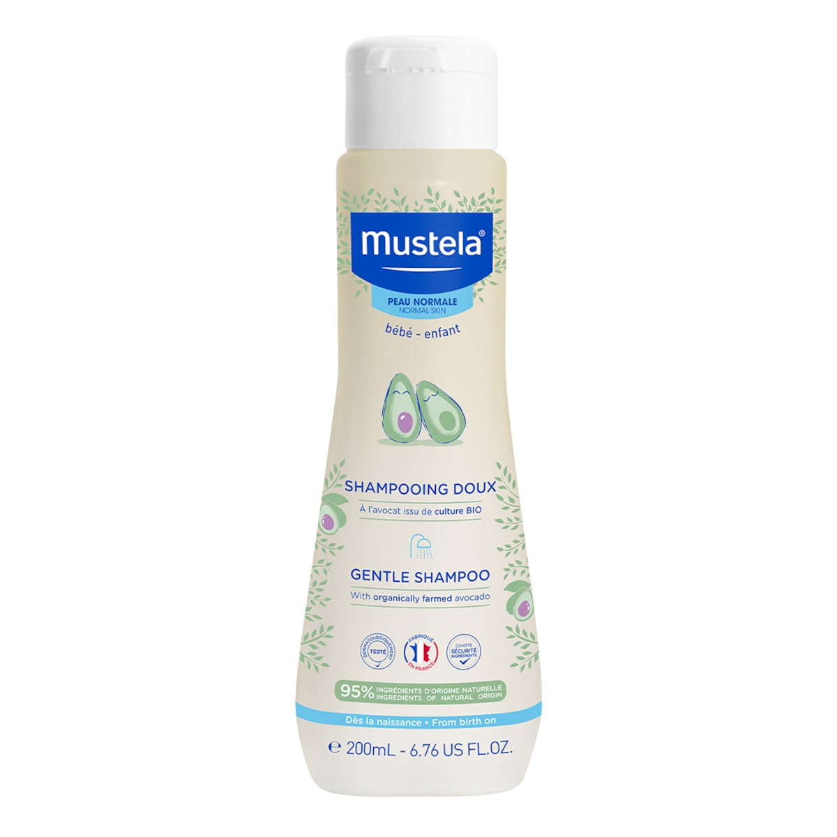 Mustela Gentle Shampoo 200Ml