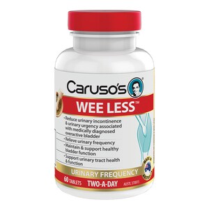 Carusos Wee Less 60 Tablets