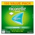 Nicorette Quit Smoking Nicotine Gum 2Mg Spearmint 150 Pieces Value Pack