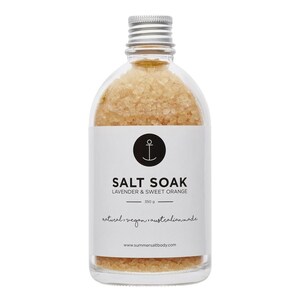 Summer Salt Body Salt Soak Lavender & Sweet Orange 350G