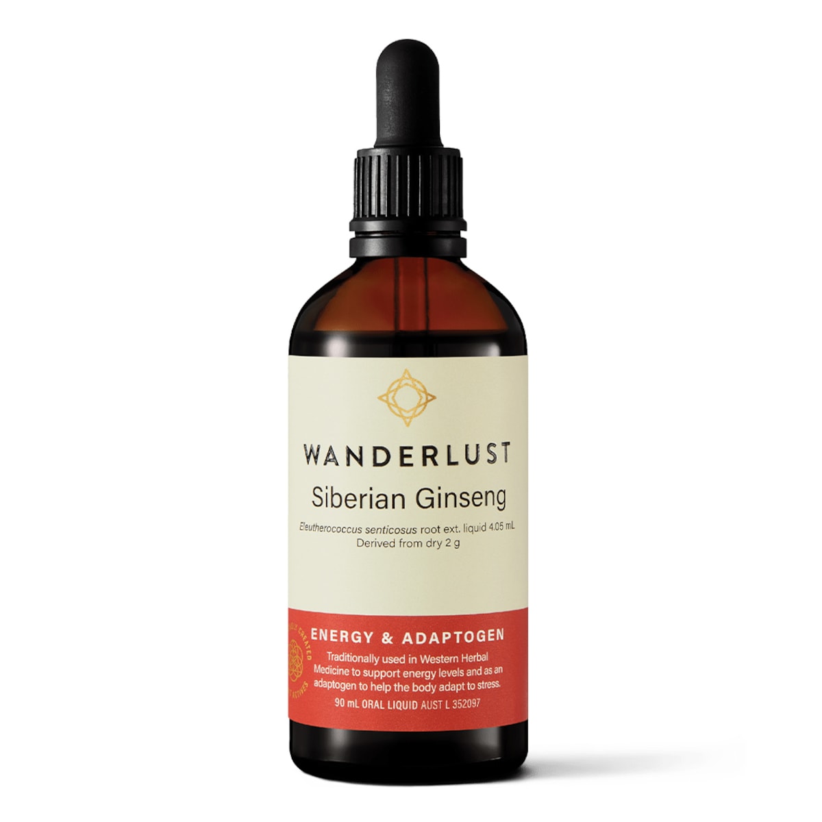 Wanderlust Siberian Ginseng Drops 90Ml