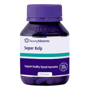 Henry Blooms Super Kelp 75 Vegetarian Capsules