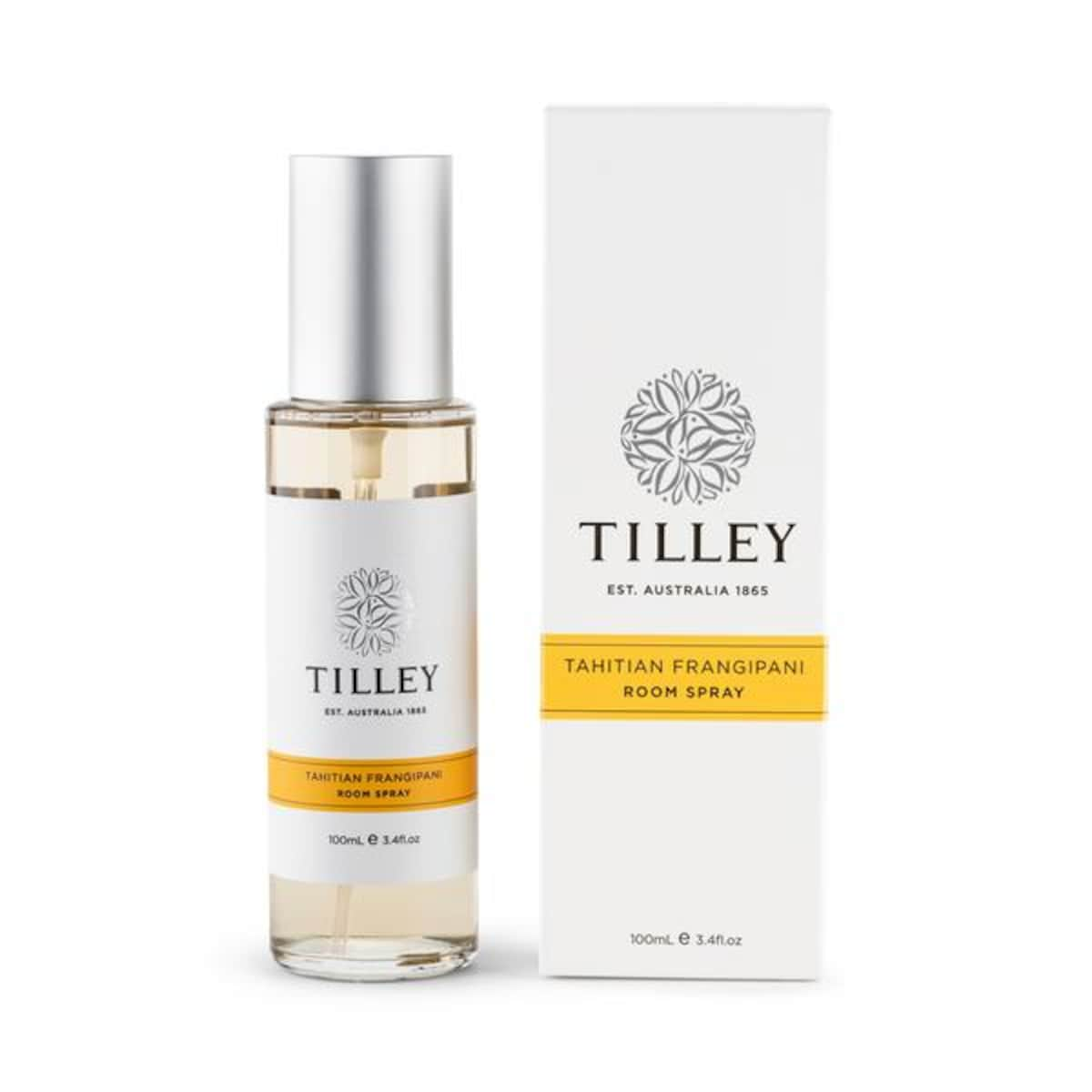 Tilley Room Spray Tahitian Frangipani 100Ml