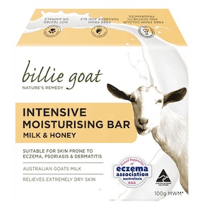 Billie Goat Intensive Moisturising Bar Milk Honey 100G