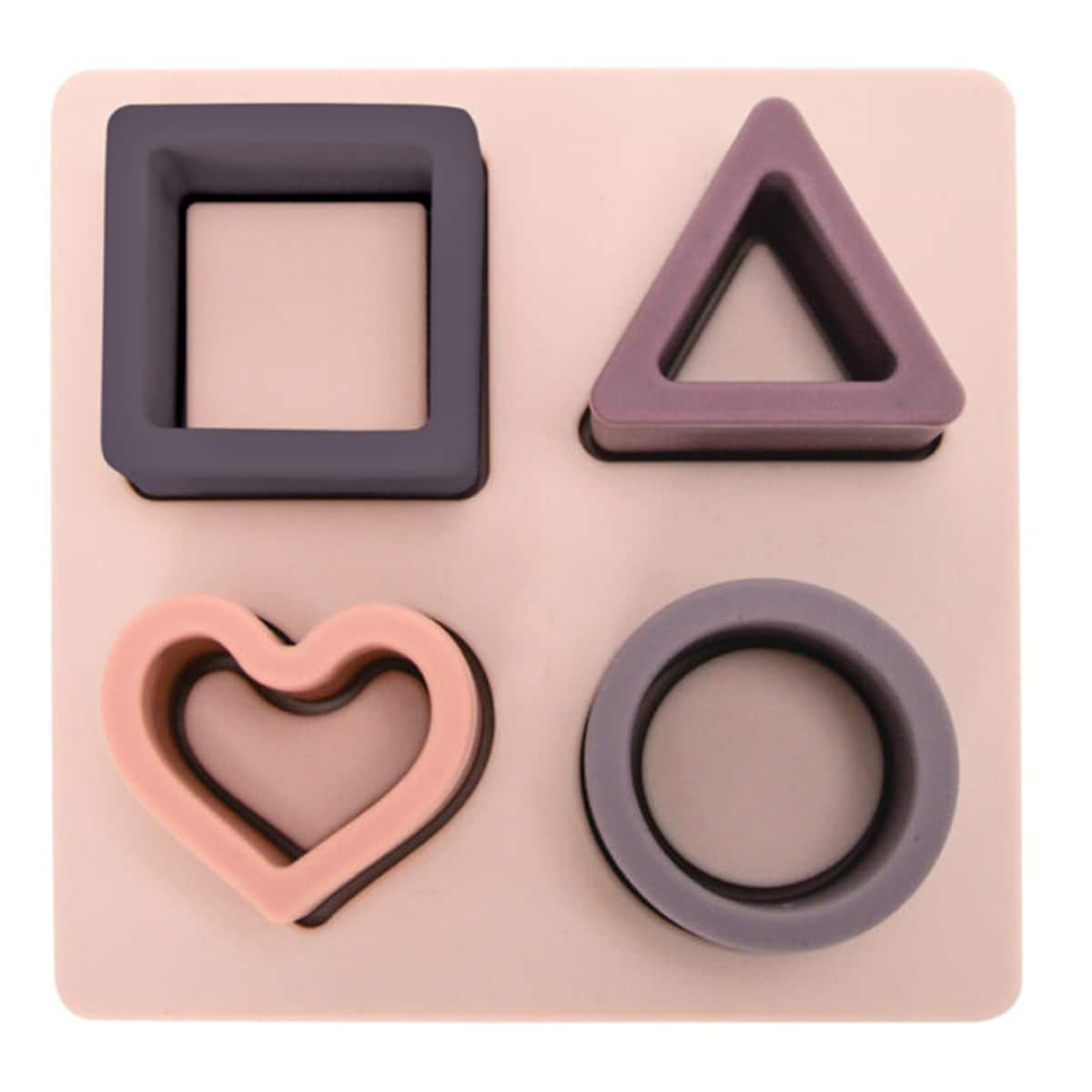 Annabel Trends Baby Silicone Puzzle Heart 12Cm X 4.5Cm