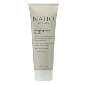 Natio For Men Purifying Face Scrub 100G