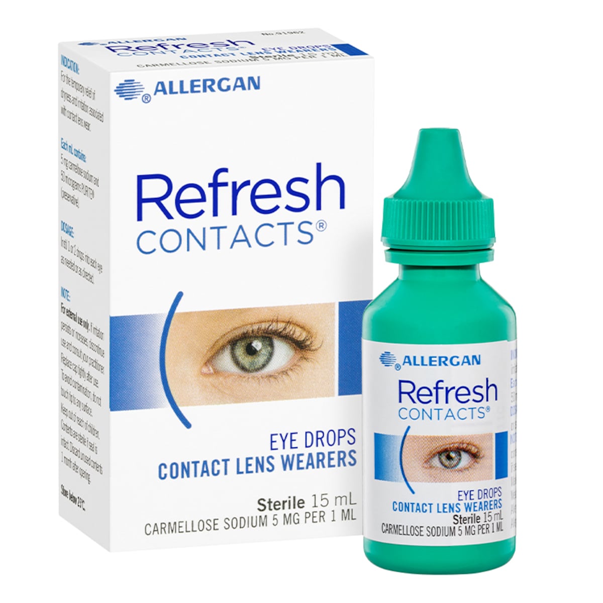 Refresh Contacts Eye Drops 15Ml