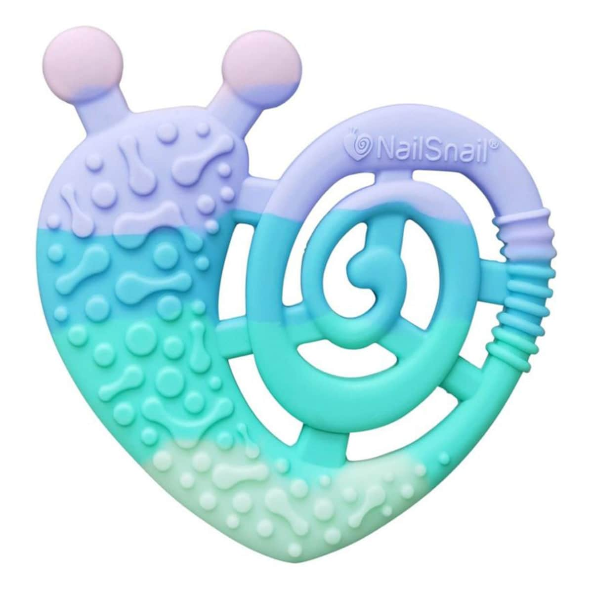 Nail Snail Pastel Baby Teether Single