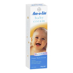 Amolin Baby Nappy Rash Cream 100G