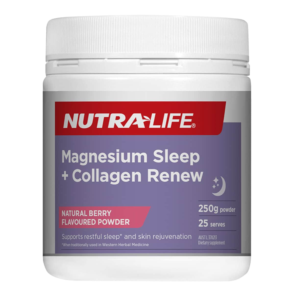 Nutra-Life Magnesium Sleep + Collagen Renew Powder 250G