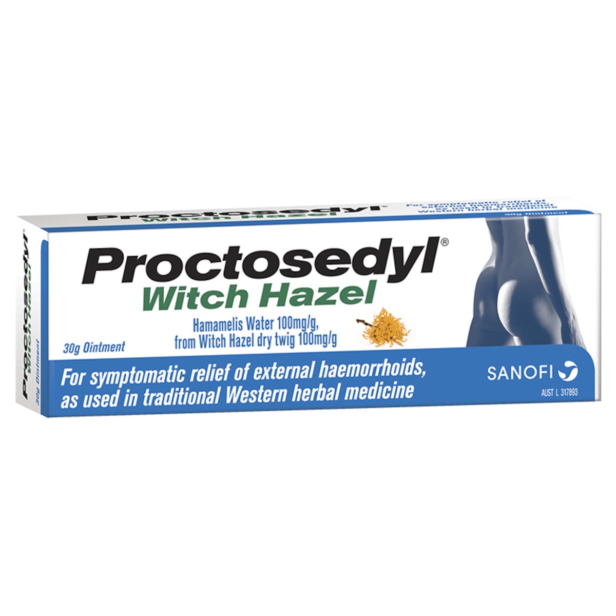 Proctosedyl Haemorrhoids Relief Ointment Witch Hazel 30G