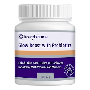 Henry Blooms Glow Boost With Probiotics Powder 60G