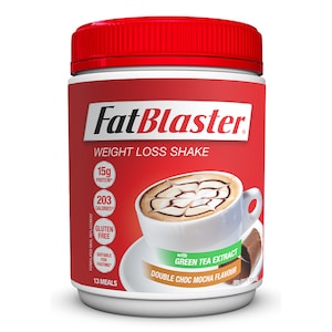 Naturopathica Fatblaster Weight Loss Shake Double Choc Mocha 430G