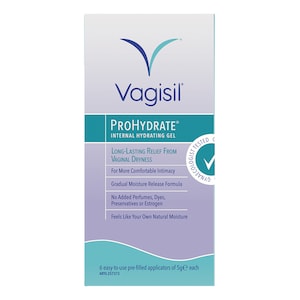 Vagisil Prohydrate Internal Hydrating Gel 6 Pre-Filled Applicators X 5G