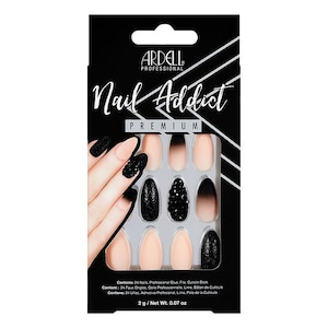 Ardell Nail Addict Premium Black Stud & Pink Ombre Kit