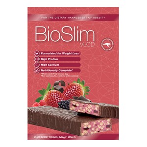Bioslim Vlcd Bar Choc Berry Crunch 5X60G