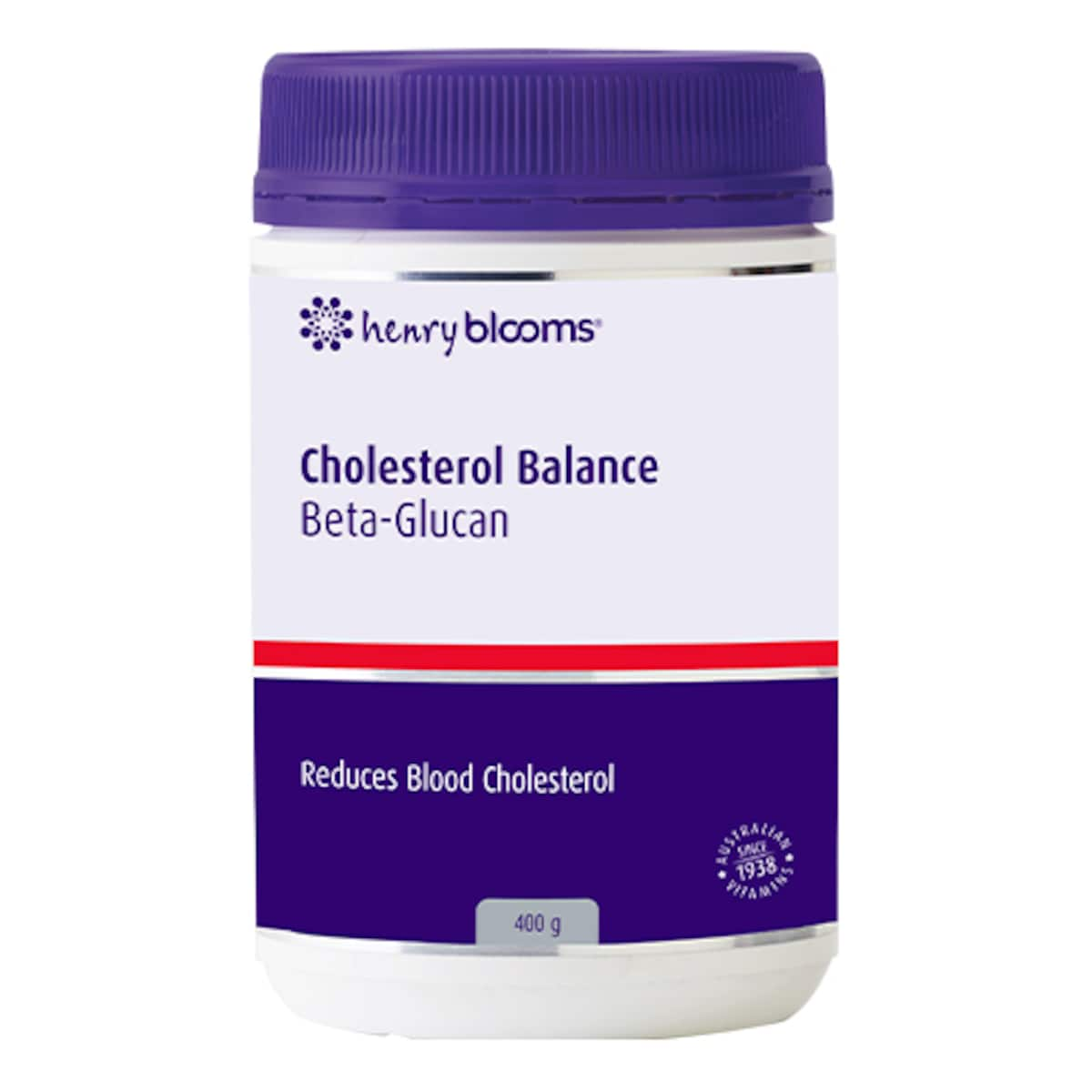 Henry Blooms Cholesterol Balance Beta Glucan Powder 400G