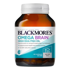 Blackmores Omega Brain Health 60 Capsules