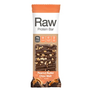 Amazonia Raw Protein Bar Peanut Butter Choc Melt 40G