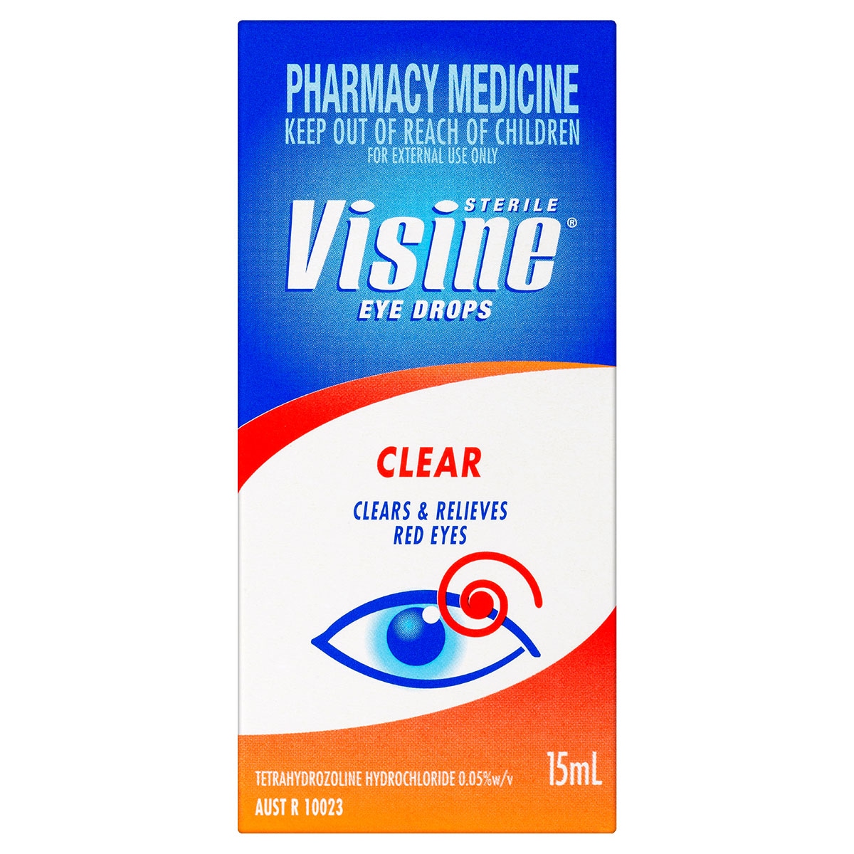 Visine Eye Drops Clear 15ml