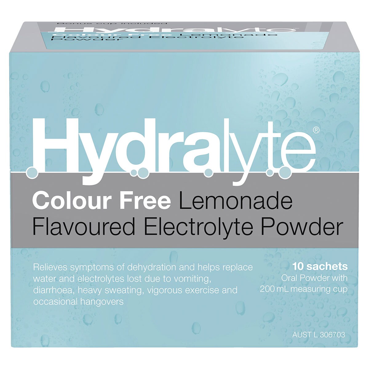 Hydralyte Electrolyte Powder Lemonade 10 Sachets