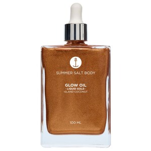 Summer Salt Body Glow Oil Liquid Gold Island Coconut 100Ml