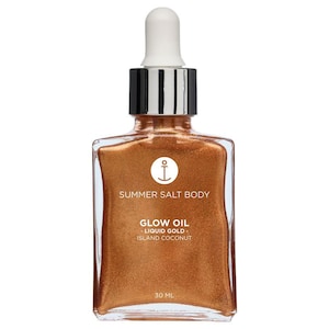 Summer Salt Body Glow Oil Liquid Gold Island Coconut 30Ml