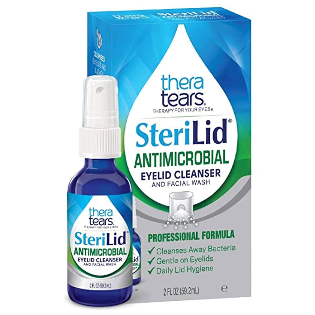 Thera Tears Sterilid Antimicrobial Eyelid Cleanser 59.2Ml