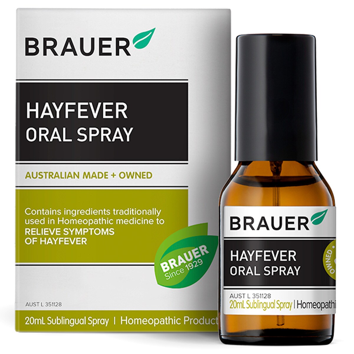 Brauer Hayfever Oral Spray 20ml