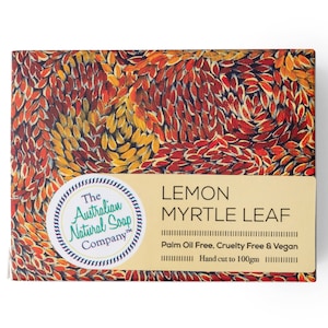 The Australian Natural Soap Company Lemon Myrtle Leaf 100G