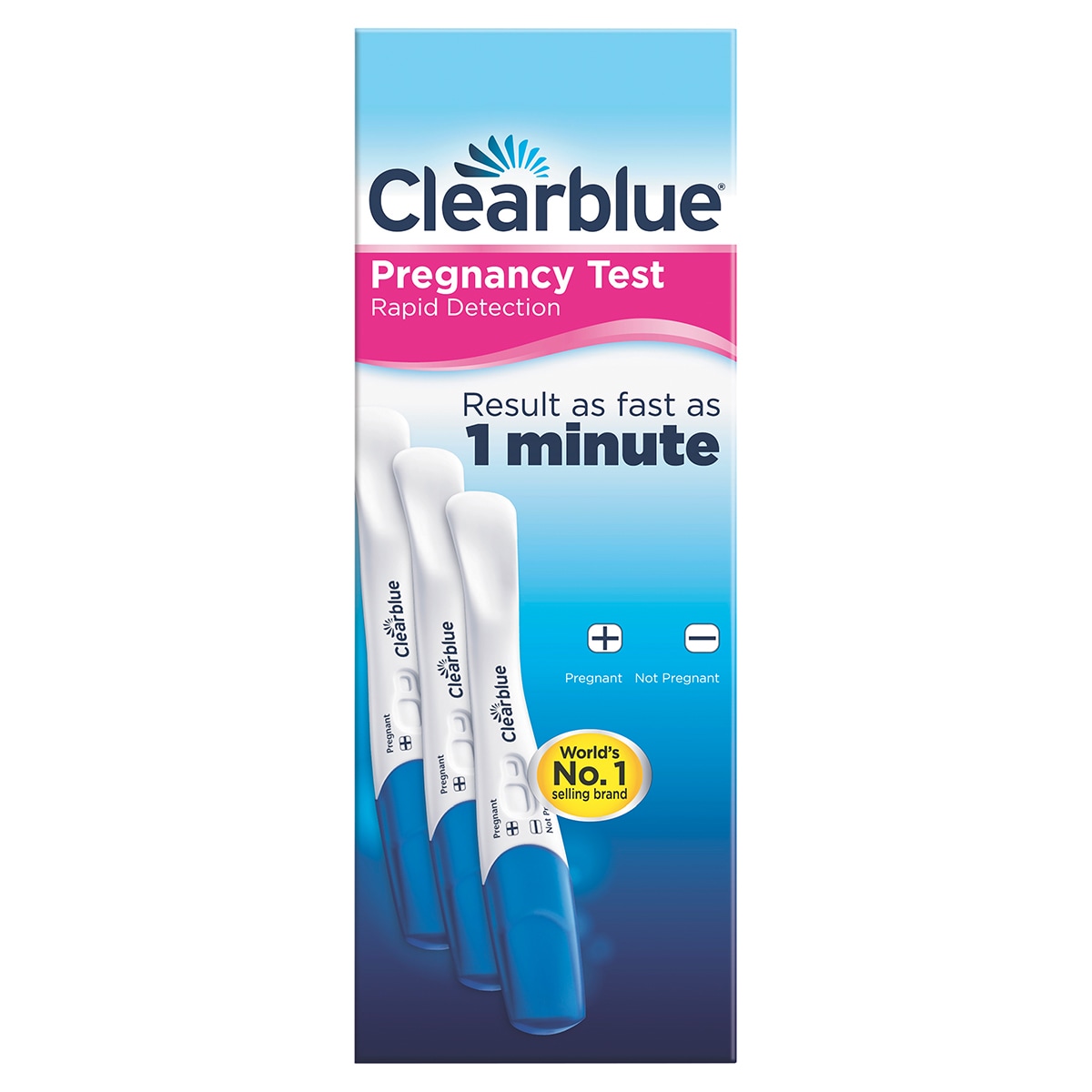 Clearblue Rapid Detection Pregnancy Test 3 Pack