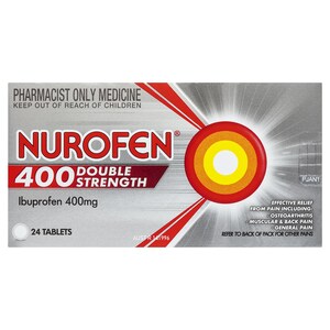 Nurofen Double Strength Ibuprofen (400mg) 24 Tablets