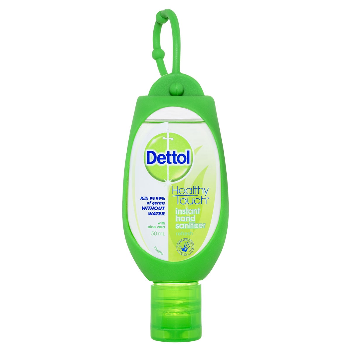 Dettol Instant Hand Sanitiser Refresh With Green Clip 50Ml