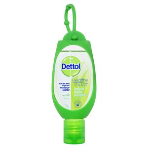 Dettol Instant Hand Sanitiser Refresh With Green Clip 50Ml