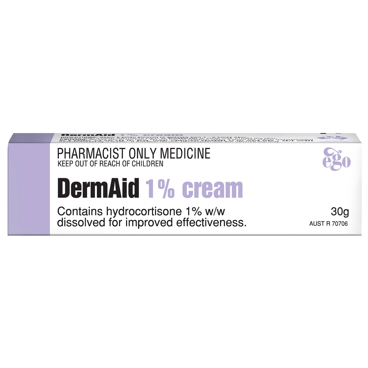 Ego DermAid Hydrocortisone (1%) Cream 30g