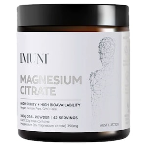 Imuni Magnesium Citrate Powder 100G