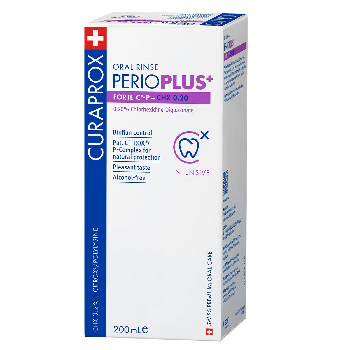 Curaprox Perioplus+ Forte Chlorhexidine 0.2% 200Ml