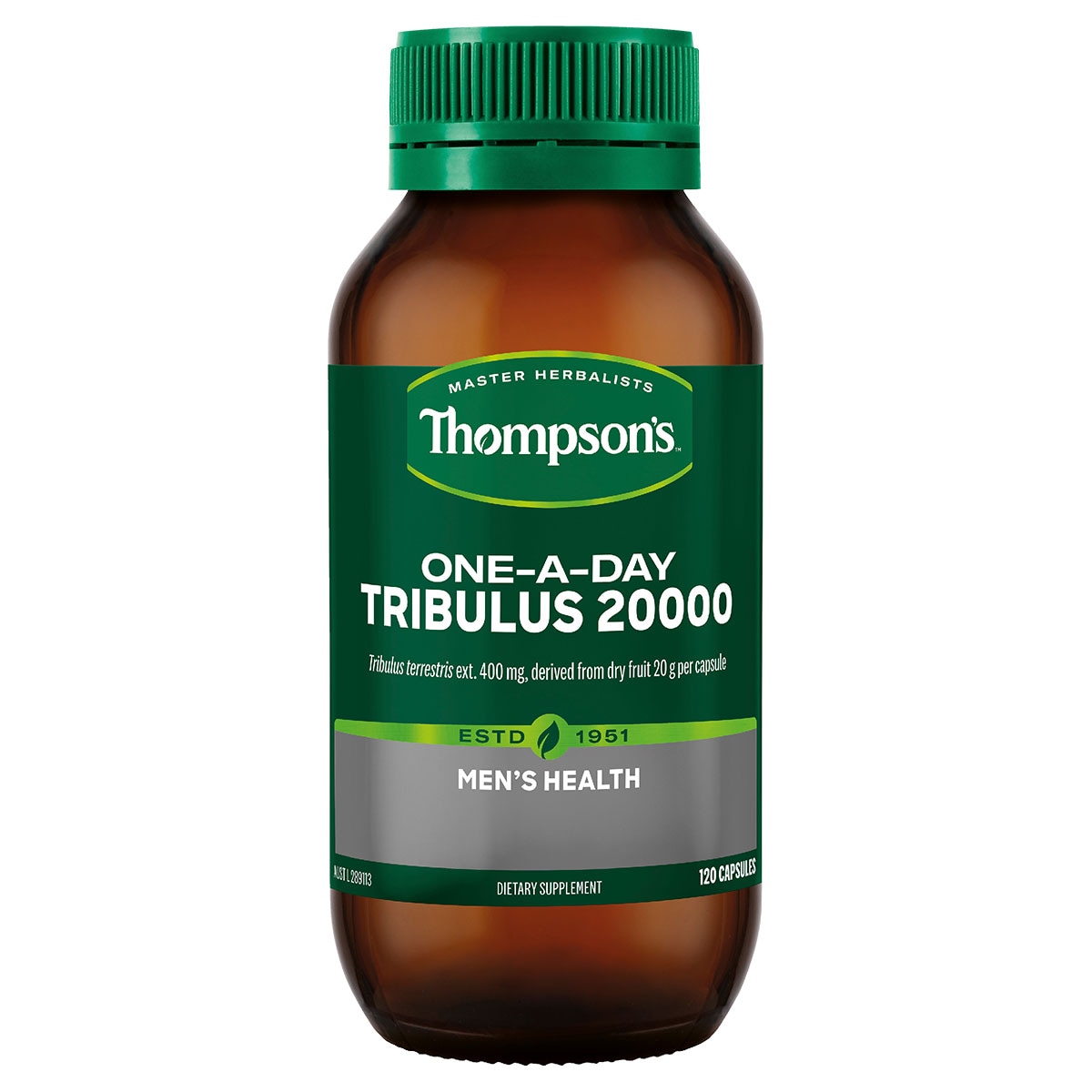 Thompsons One a Day Tribulus 120 Capsules