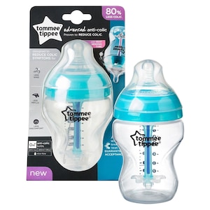 Tommee Tippee Advanced Anti-Colic Baby Bottle With Slow Flow Teat 260Ml