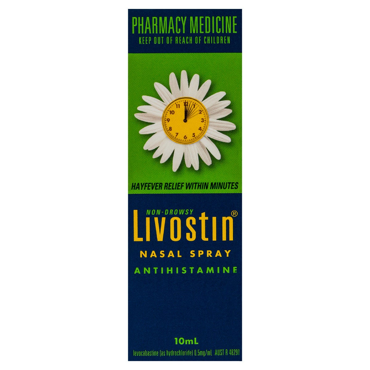 Livostin Allergy Relief Nasal Spray Antihistamine 10ml