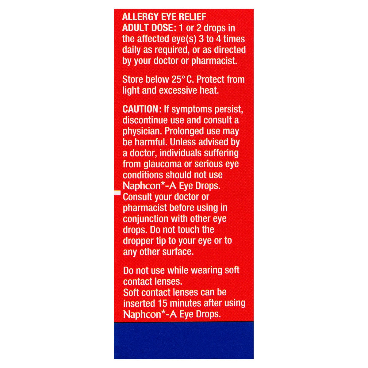 Naphcon-A Eye Drops Allergy Eye Relief 15ml